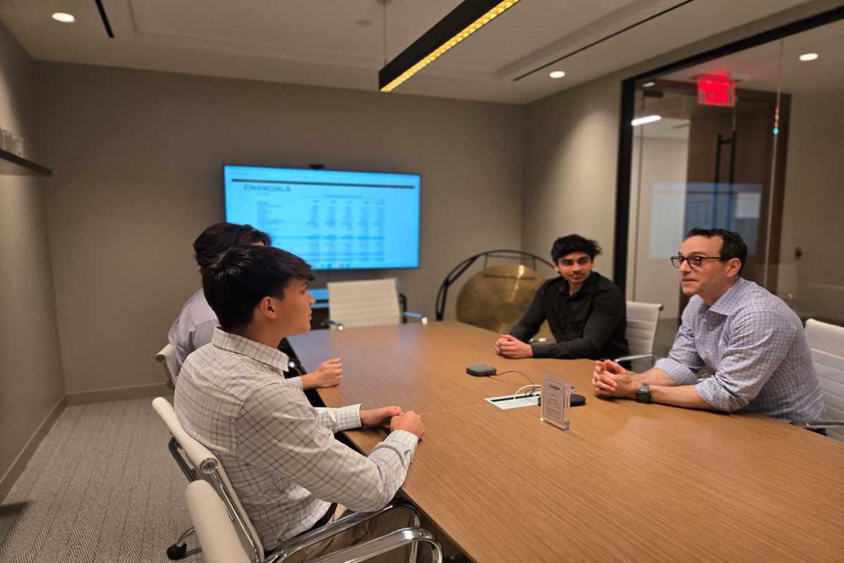 M&A Advisors Discussing Business Valuation Strategies