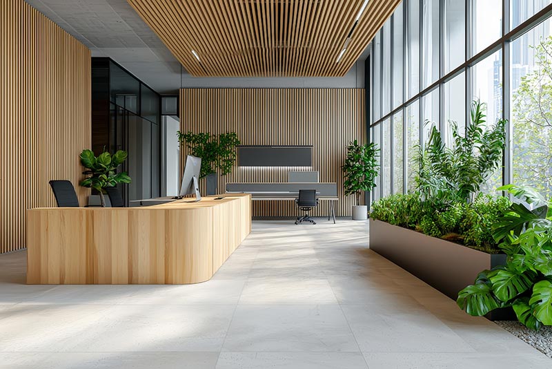M&A office lobby