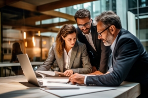 Business Owners Preparing Exit with M&A Advisor