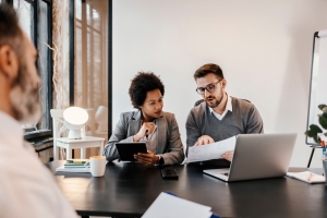 M&A Advisor Showing Value Killers for Buyers in Documents